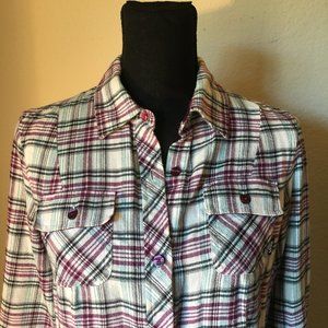 Silk cuff Vans plaid